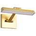 Myhouse Lighting Nuvo Lighting - 62-2322 - LED Picture Light - Hazel - Vintage Brass
