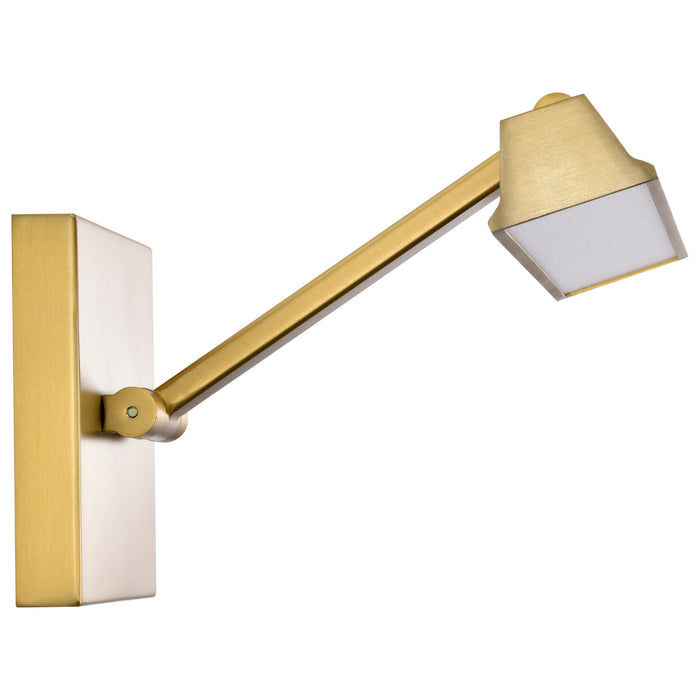 Myhouse Lighting Nuvo Lighting - 62-2322 - LED Picture Light - Hazel - Vintage Brass