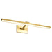 Myhouse Lighting Nuvo Lighting - 62-2332 - LED Picture Light - Hazel - Vintage Brass