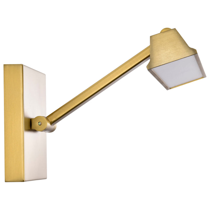 Myhouse Lighting Nuvo Lighting - 62-2332 - LED Picture Light - Hazel - Vintage Brass