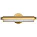 Myhouse Lighting Nuvo Lighting - 62-2352 - LED Vanity - Auden - Vintage Brass