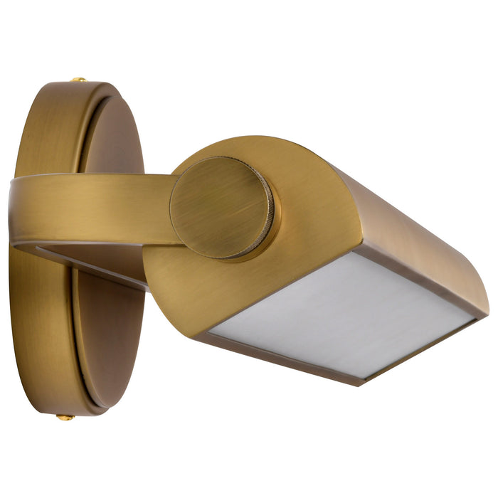 Myhouse Lighting Nuvo Lighting - 62-2352 - LED Vanity - Auden - Vintage Brass