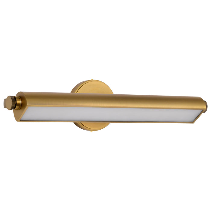 Myhouse Lighting Nuvo Lighting - 62-2357 - LED Vanity - Auden - Vintage Brass