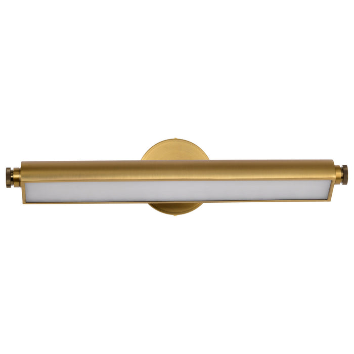 Myhouse Lighting Nuvo Lighting - 62-2357 - LED Vanity - Auden - Vintage Brass