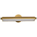 Myhouse Lighting Nuvo Lighting - 62-2357 - LED Vanity - Auden - Vintage Brass