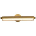 Myhouse Lighting Nuvo Lighting - 62-2357 - LED Vanity - Auden - Vintage Brass