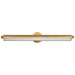 Myhouse Lighting Nuvo Lighting - 62-2362 - LED Vanity - Auden - Vintage Brass