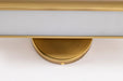 Myhouse Lighting Nuvo Lighting - 62-2362 - LED Vanity - Auden - Vintage Brass