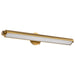 Myhouse Lighting Nuvo Lighting - 62-2362 - LED Vanity - Auden - Vintage Brass