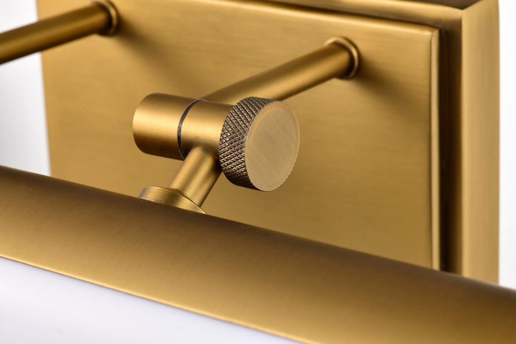 Myhouse Lighting Nuvo Lighting - 62-2367 - LED Vanity - Cora - Vintage Brass