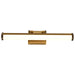 Myhouse Lighting Nuvo Lighting - 62-2372 - LED Vanity - Cora - Vintage Brass