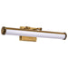 Myhouse Lighting Nuvo Lighting - 62-2372 - LED Vanity - Cora - Vintage Brass