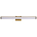 Myhouse Lighting Nuvo Lighting - 62-2377 - LED Vanity - Cora - Vintage Brass