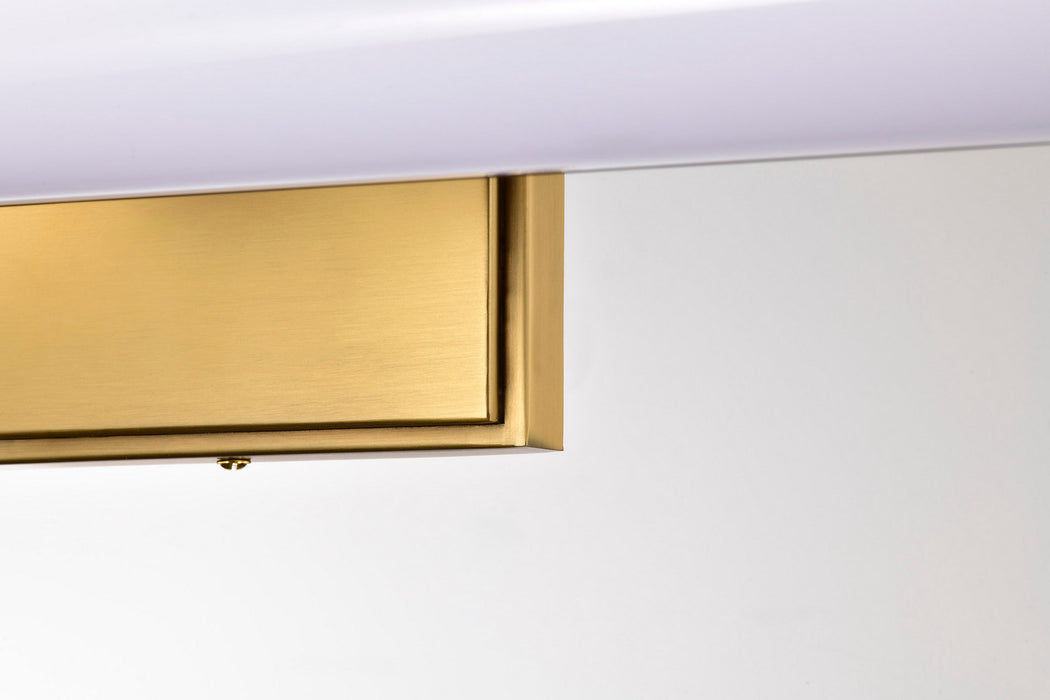 Myhouse Lighting Nuvo Lighting - 62-2377 - LED Vanity - Cora - Vintage Brass