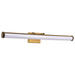 Myhouse Lighting Nuvo Lighting - 62-2377 - LED Vanity - Cora - Vintage Brass