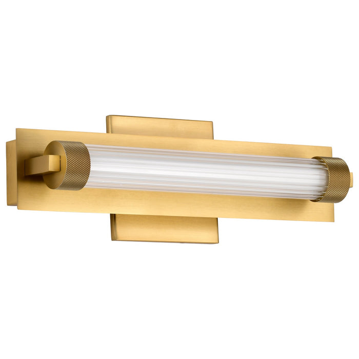 Myhouse Lighting Nuvo Lighting - 62-2382 - LED Vanity - Larissa - Vintage Brass