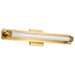 Myhouse Lighting Nuvo Lighting - 62-2387 - LED Vanity - Larissa - Vintage Brass