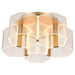 Myhouse Lighting Nuvo Lighting - 62-2401 - LED Flush Mount - Kenzo - Polished Anodized Bronze