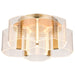 Myhouse Lighting Nuvo Lighting - 62-2401 - LED Flush Mount - Kenzo - Polished Anodized Bronze