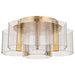 Myhouse Lighting Nuvo Lighting - 62-2401 - LED Flush Mount - Kenzo - Polished Anodized Bronze