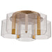 Myhouse Lighting Nuvo Lighting - 62-2401 - LED Flush Mount - Kenzo - Polished Anodized Bronze