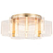 Myhouse Lighting Nuvo Lighting - 62-2402 - LED Flush Mount - Kenzo - Polished Anodized Bronze