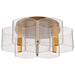 Myhouse Lighting Nuvo Lighting - 62-2402 - LED Flush Mount - Kenzo - Polished Anodized Bronze