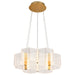 Myhouse Lighting Nuvo Lighting - 62-2403 - LED Chandelier - Kenzo - Polished Anodized Bronze