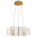 Myhouse Lighting Nuvo Lighting - 62-2403 - LED Chandelier - Kenzo - Polished Anodized Bronze