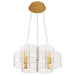 Myhouse Lighting Nuvo Lighting - 62-2403 - LED Chandelier - Kenzo - Polished Anodized Bronze