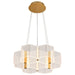 Myhouse Lighting Nuvo Lighting - 62-2403 - LED Chandelier - Kenzo - Polished Anodized Bronze
