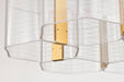Myhouse Lighting Nuvo Lighting - 62-2403 - LED Chandelier - Kenzo - Polished Anodized Bronze