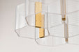 Myhouse Lighting Nuvo Lighting - 62-2403 - LED Chandelier - Kenzo - Polished Anodized Bronze