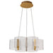 Myhouse Lighting Nuvo Lighting - 62-2403 - LED Chandelier - Kenzo - Polished Anodized Bronze