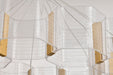 Myhouse Lighting Nuvo Lighting - 62-2404 - LED Chandelier - Kenzo - Polished Anodized Bronze