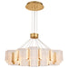 Myhouse Lighting Nuvo Lighting - 62-2404 - LED Chandelier - Kenzo - Polished Anodized Bronze