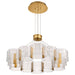 Myhouse Lighting Nuvo Lighting - 62-2404 - LED Chandelier - Kenzo - Polished Anodized Bronze