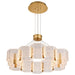 Myhouse Lighting Nuvo Lighting - 62-2404 - LED Chandelier - Kenzo - Polished Anodized Bronze