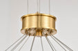 Myhouse Lighting Nuvo Lighting - 62-2404 - LED Chandelier - Kenzo - Polished Anodized Bronze