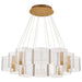 Myhouse Lighting Nuvo Lighting - 62-2404 - LED Chandelier - Kenzo - Polished Anodized Bronze
