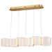 Myhouse Lighting Nuvo Lighting - 62-2405 - LED Island Pendant - Kenzo - Polished Anodized Bronze
