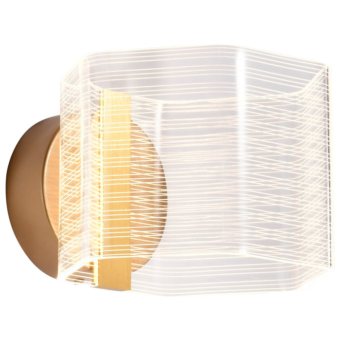Myhouse Lighting Nuvo Lighting - 62-2407 - LED Wall Sconce - Kenzo - Polished Anodized Bronze