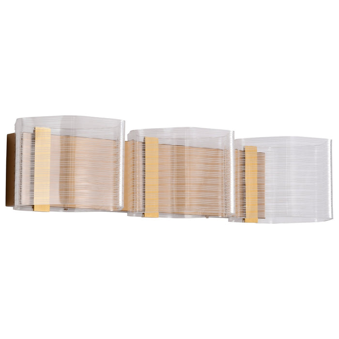 Myhouse Lighting Nuvo Lighting - 62-2408 - LED Vanity - Kenzo - Polished Anodized Bronze