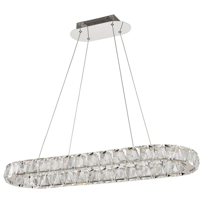 Myhouse Lighting Nuvo Lighting - 62-2443 - LED Pendant - Asher - Polished Nickel