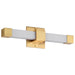 Myhouse Lighting Nuvo Lighting - 62-2630 - LED Vanity - Brightwyn - Brushed Brass