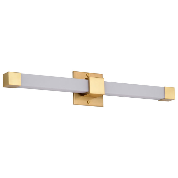 Myhouse Lighting Nuvo Lighting - 62-2631 - LED Vanity - Brightwyn - Brushed Brass