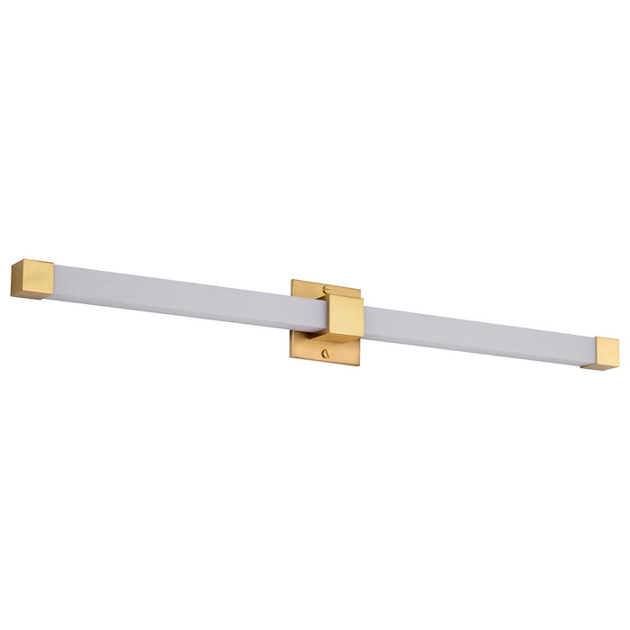 Myhouse Lighting Nuvo Lighting - 62-2632 - LED Vanity - Brightwyn - Brushed Brass