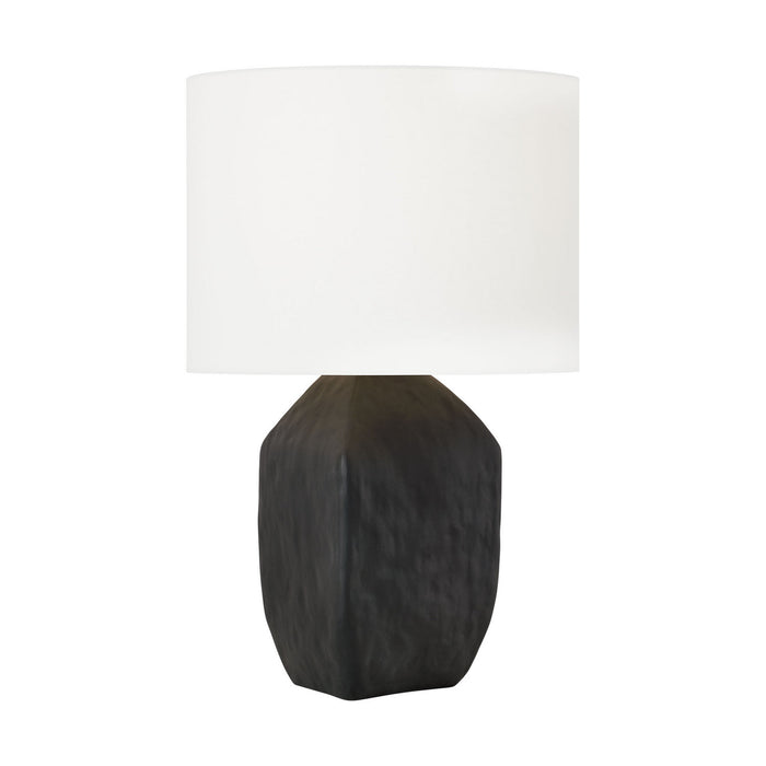 Myhouse Lighting Visual Comfort Studio - HT1101RBC1 - One Light Table Lamp - Sybert - Rough Black Ceramic