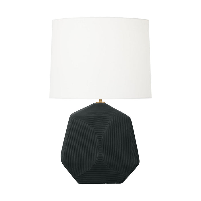 Myhouse Lighting Visual Comfort Studio - HT1121RBC1 - One Light Table Lamp - Tallulah - Rough Black Ceramic