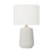 Myhouse Lighting Visual Comfort Studio - HT1131MWC1 - One Light Table Lamp - Panola - Matte White Ceramic